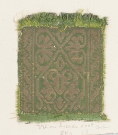 17th Century Italian Brocade Fragment