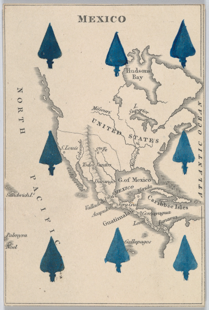 Antique Map of Mexico