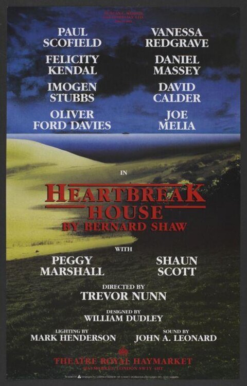 Heartbreak House Theatre Poster