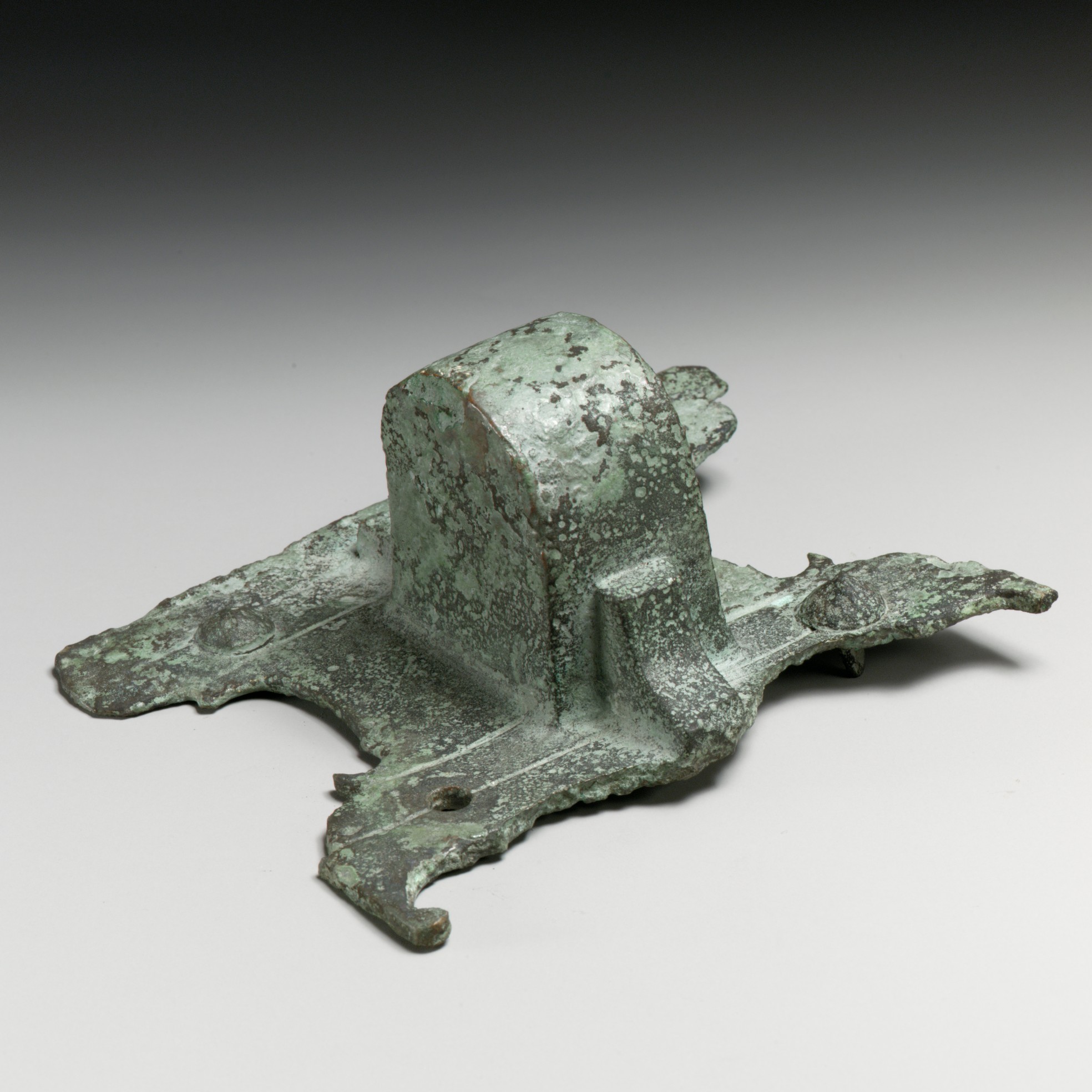 Ancient Cross-shaped Bronze Artifact