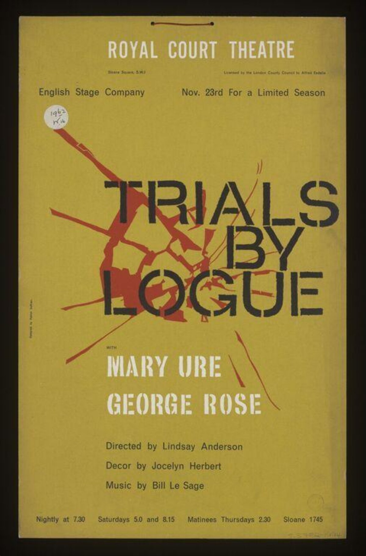 Trials by Logue Theatre Poster