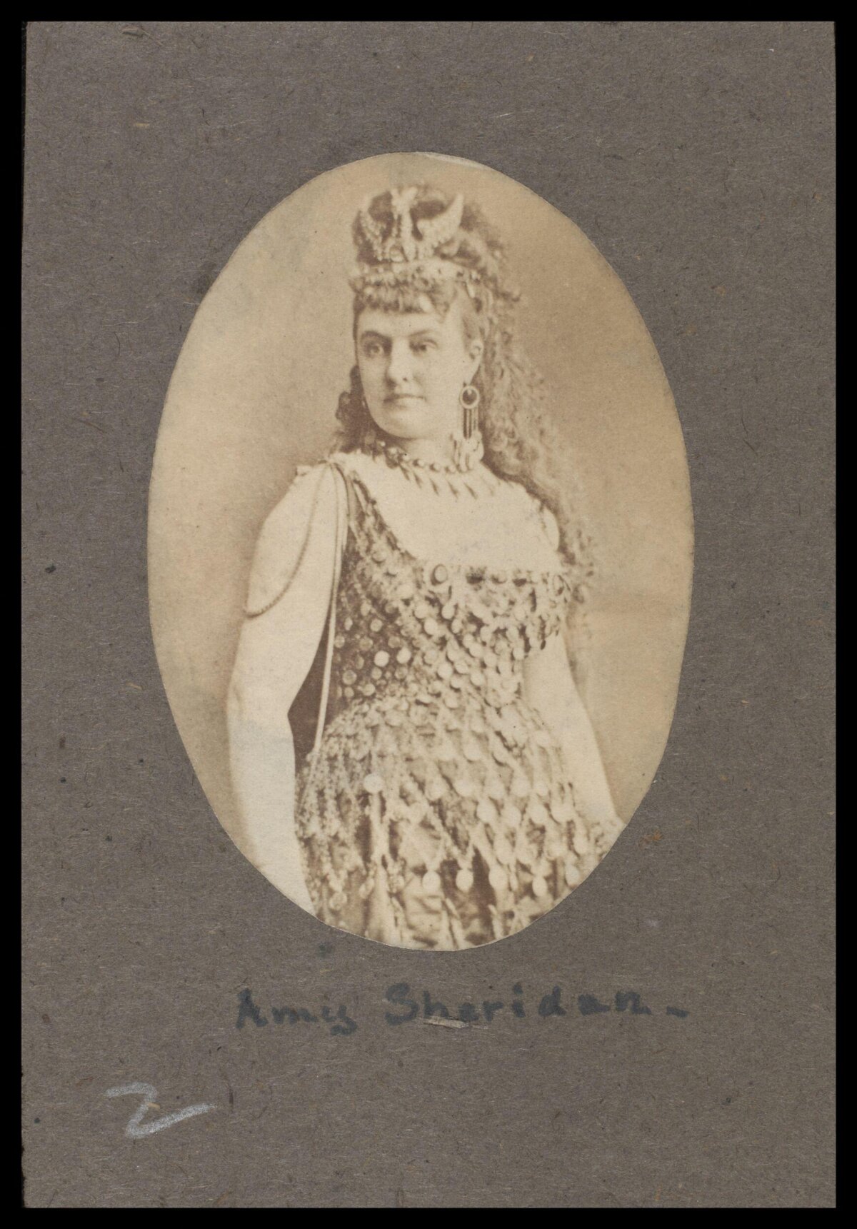 Vintage Portrait of Amy Sheridan