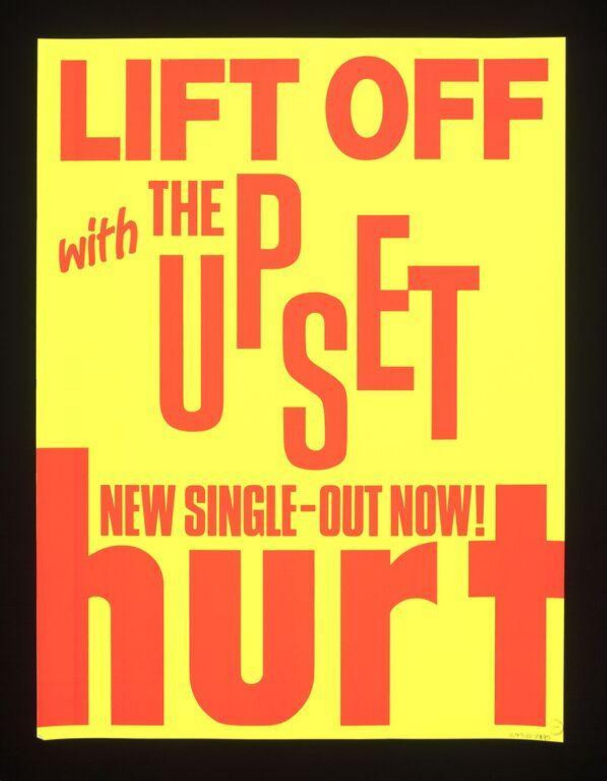 The Upset New Single Promo Poster