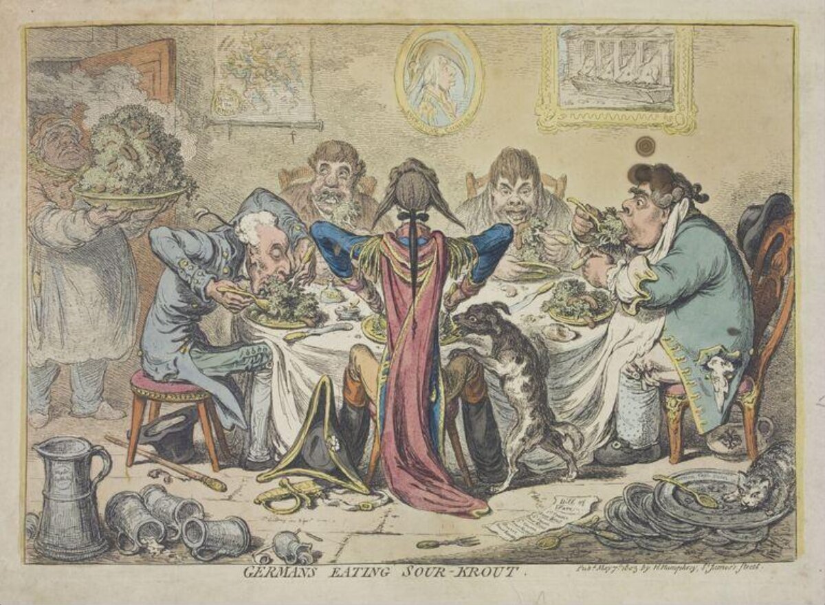 Germans Eating Sour-Krout