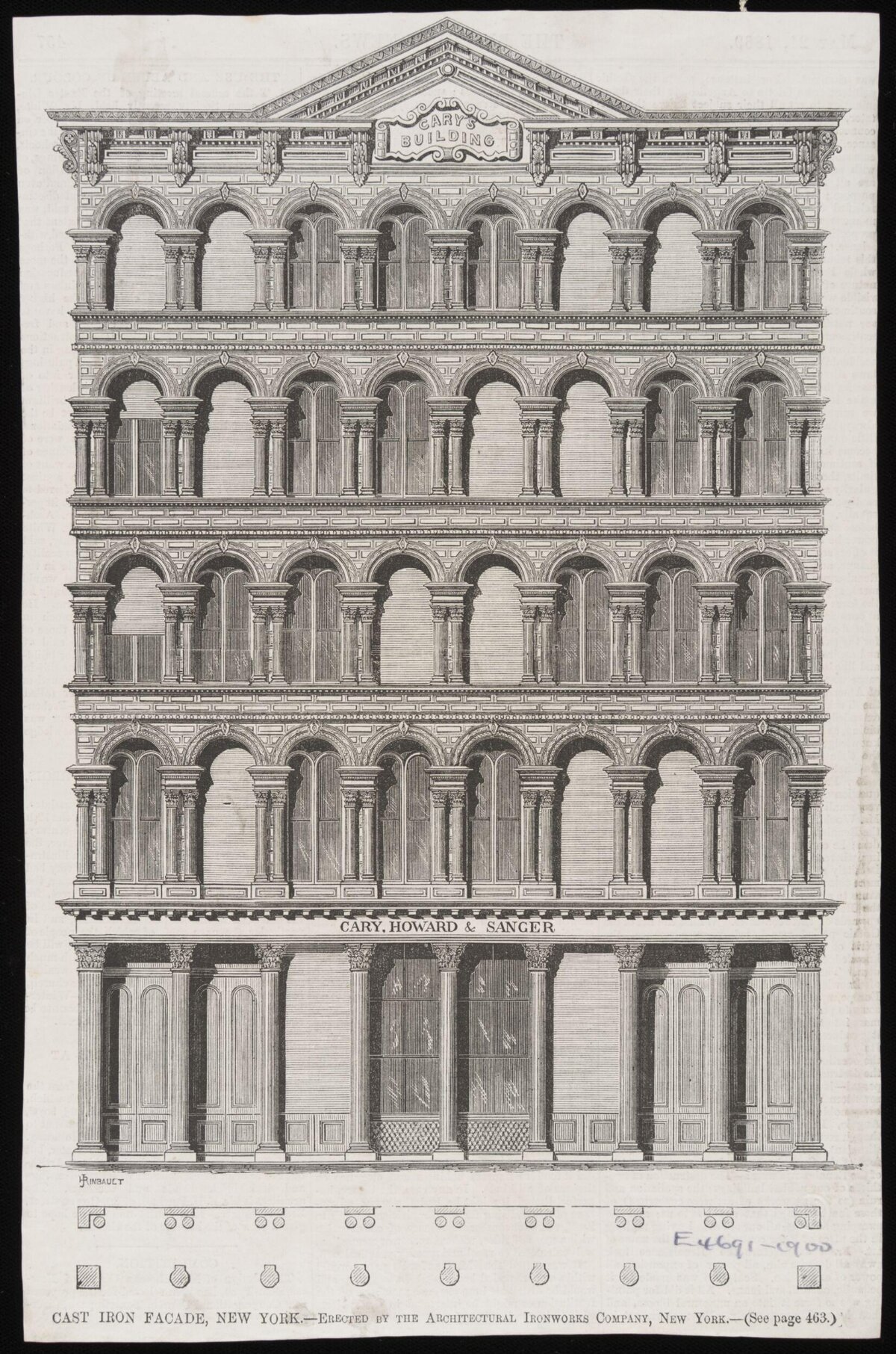 Cary Building Cast Iron Facade