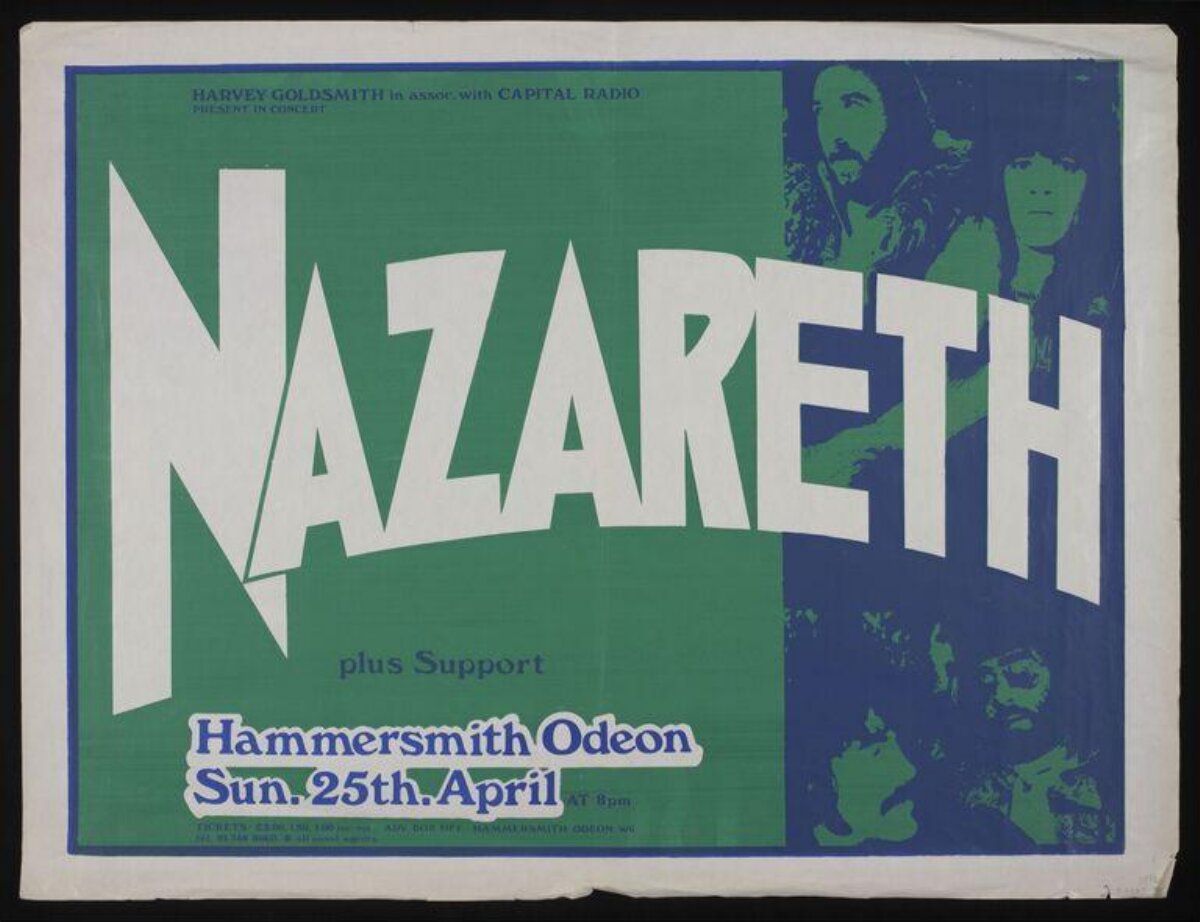 Nazareth Concert Poster