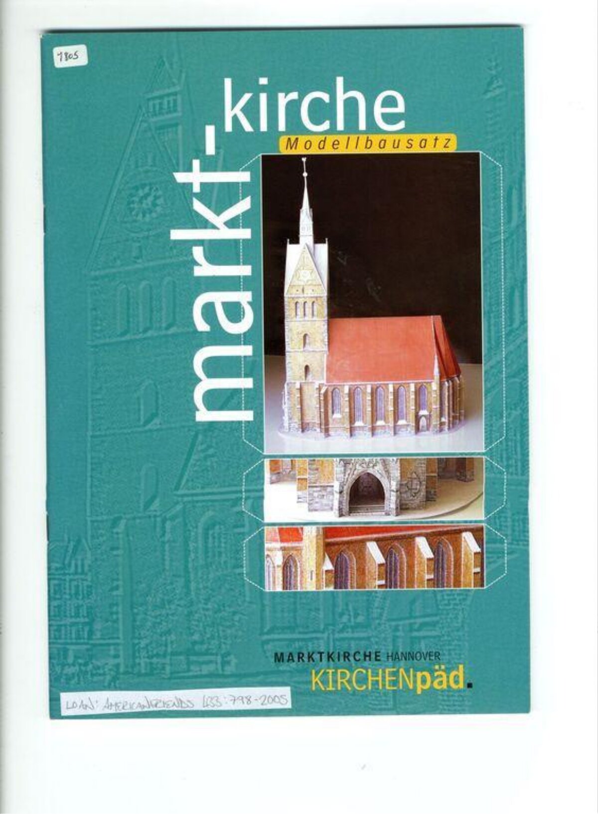 Marktkirche Hannover Model Kit Cover