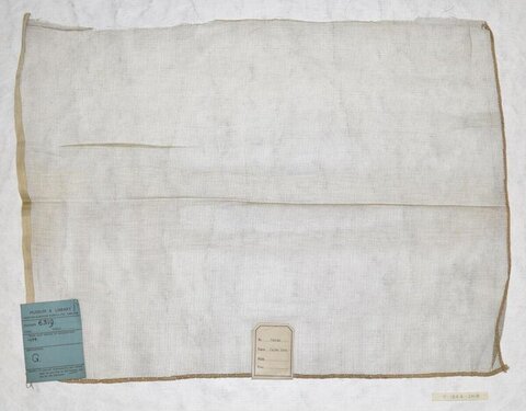 Museum Cataloged Textile Swatch