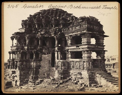 Gwalior Ancient Brahminical Temple Ruins