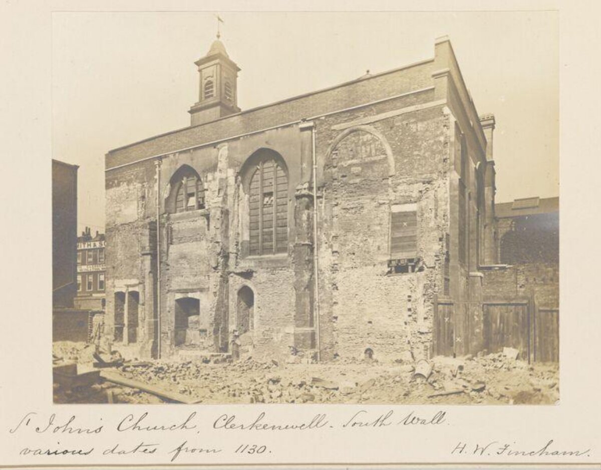 St John's Church South Wall Clerkenwell