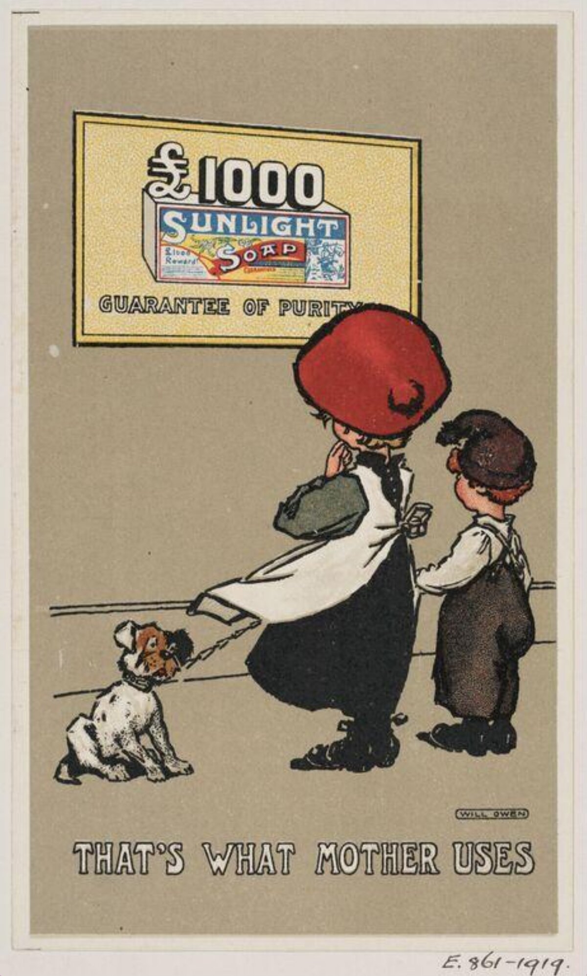 Vintage Sunlight Soap Advertisement