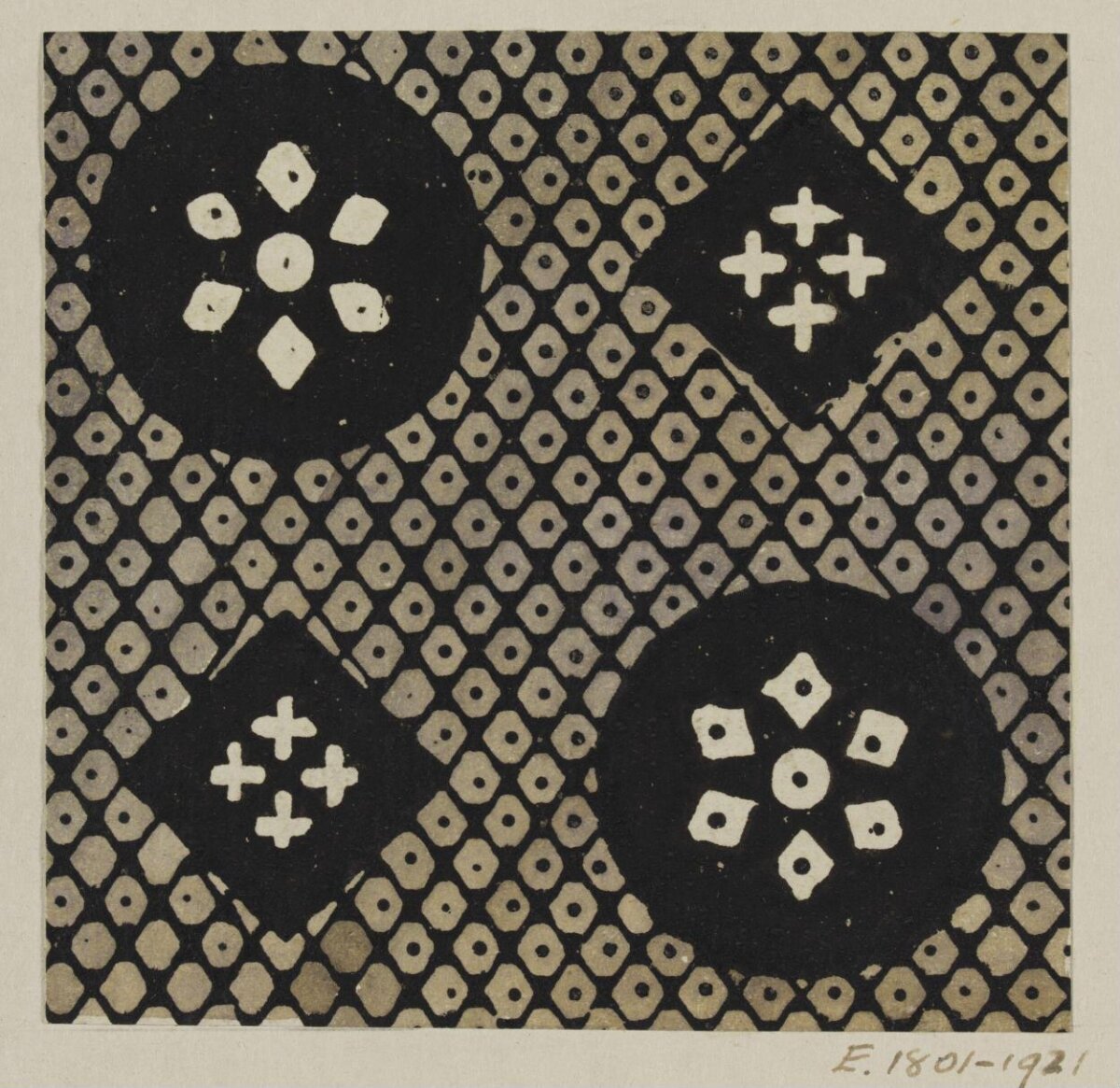 Vintage Geometric Textile Pattern
