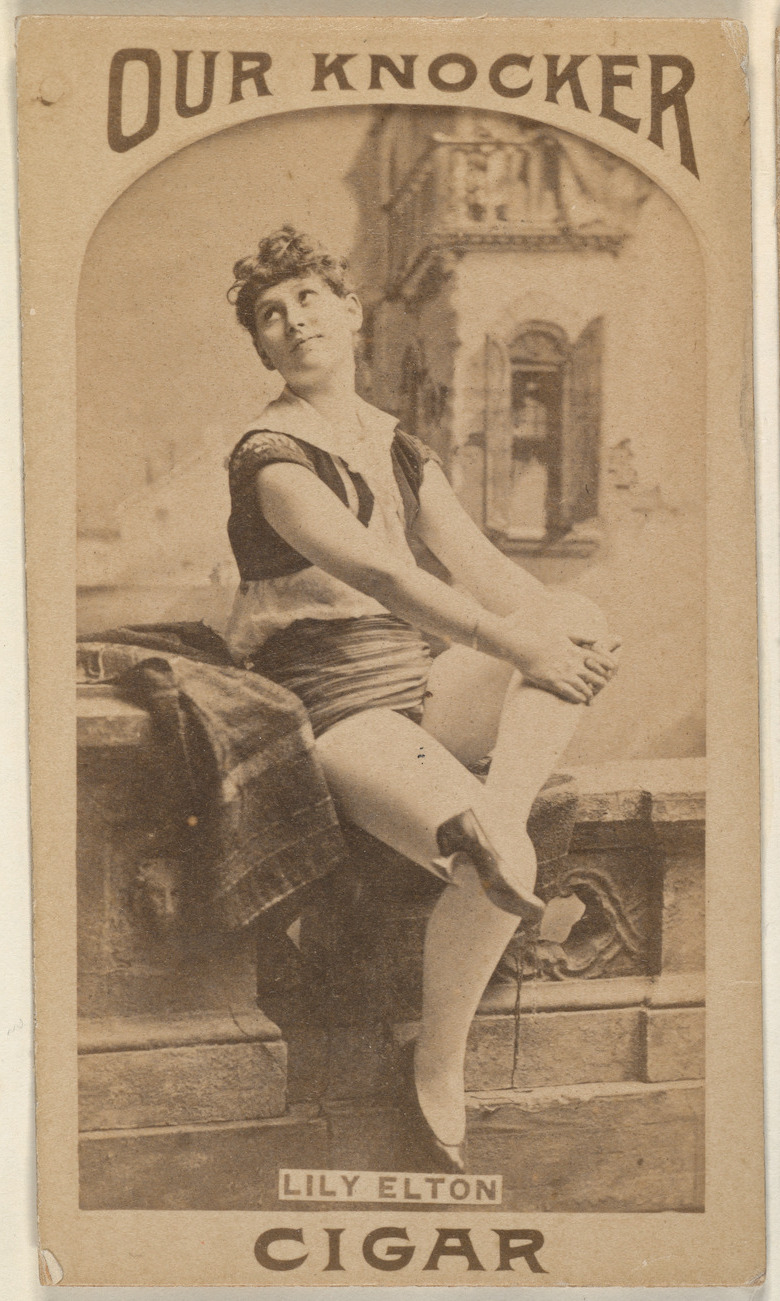Vintage Lily Elton Cigar Advertisement