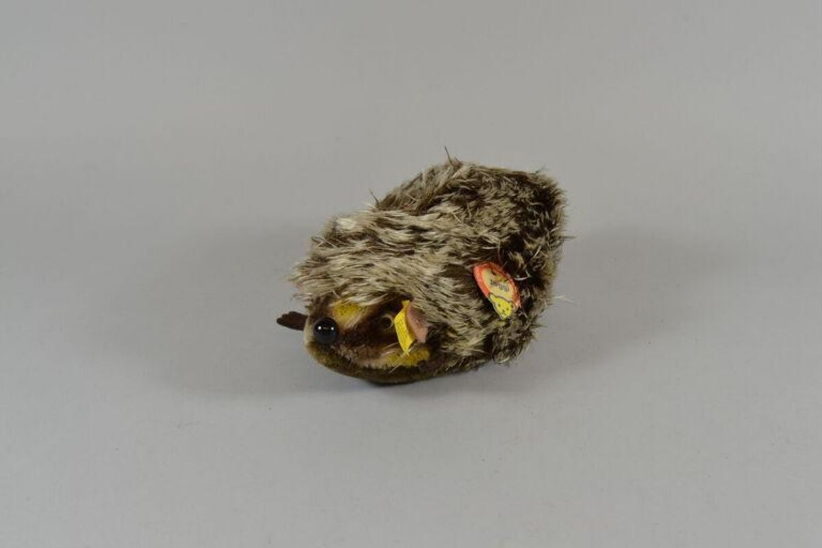 Vintage Stuffed Hedgehog