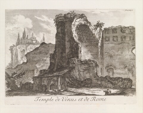 Ruins of Temple of Venus and Rome