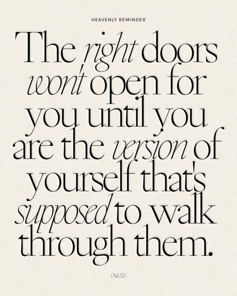 Heavenly Reminder Inspirational Quote