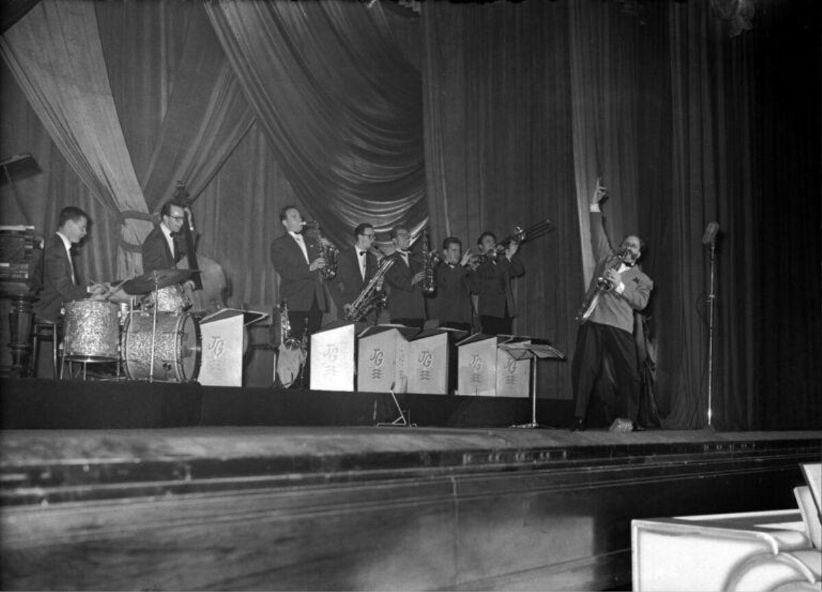 Big Band Jazz Stage Performance
