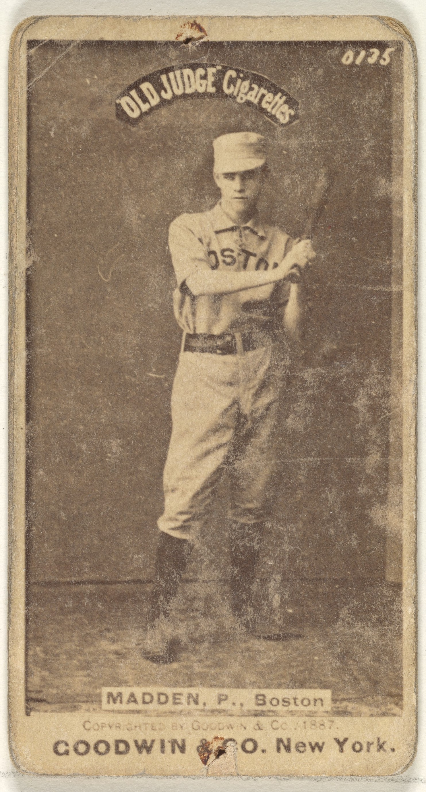 1887 Vintage Baseball Cigarette Card