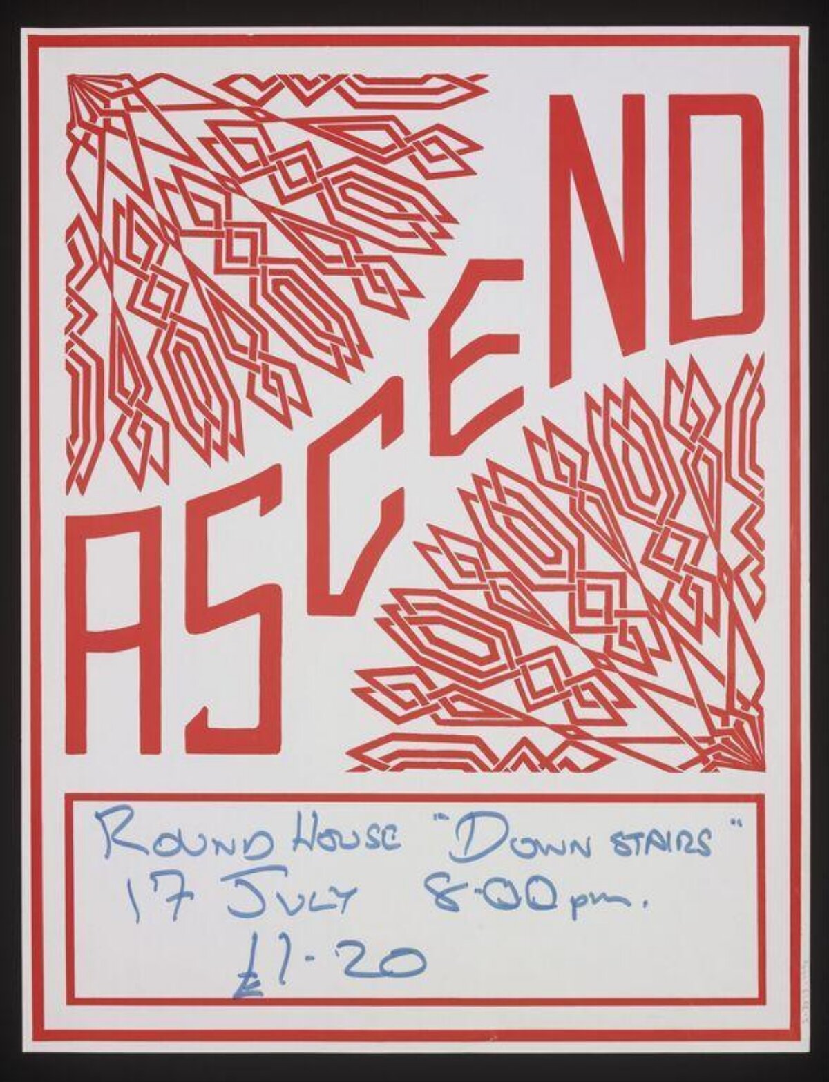 Ascend Event Gig Poster