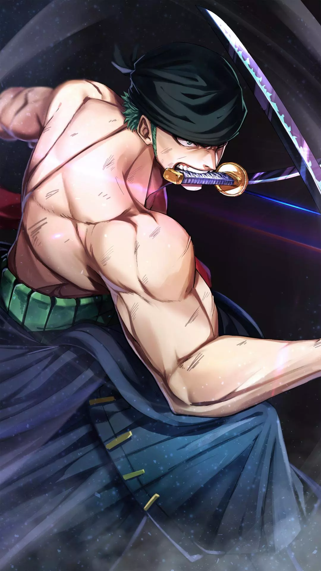Roronoa Zoro in Battle Stance
