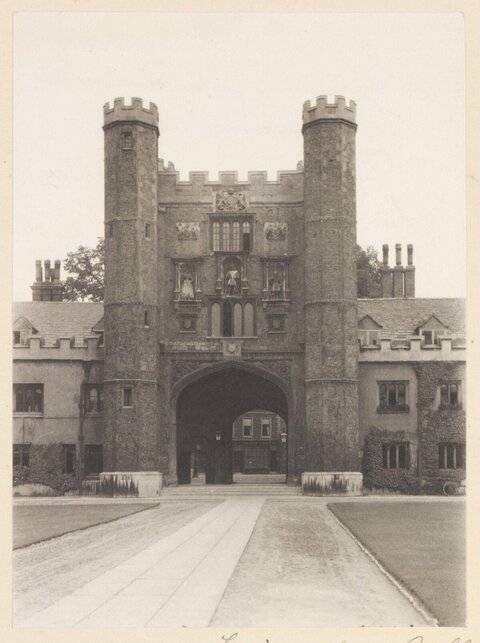 Vintage College Entrance Gatehouse