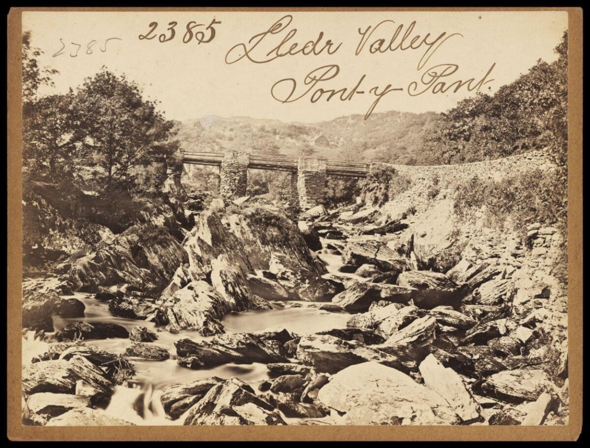 Lledr Valley Pont-y-Pant Landscape