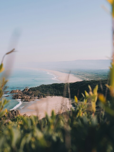 Coastal Beach Overlook View