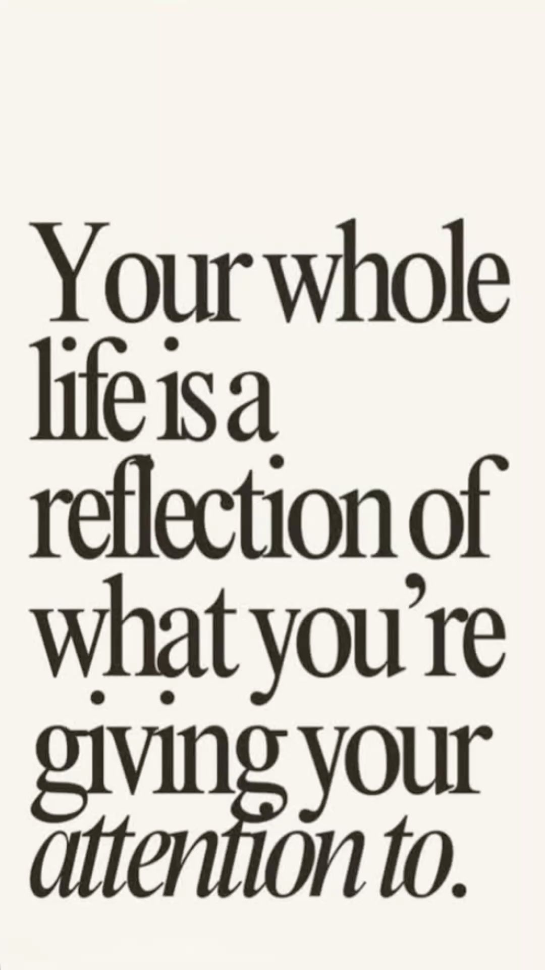 Life Reflection Motivational Quote