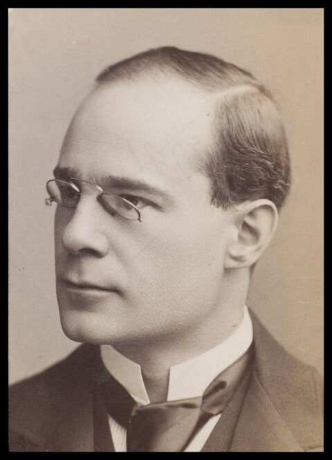 Vintage Bust Portrait of a Gentleman