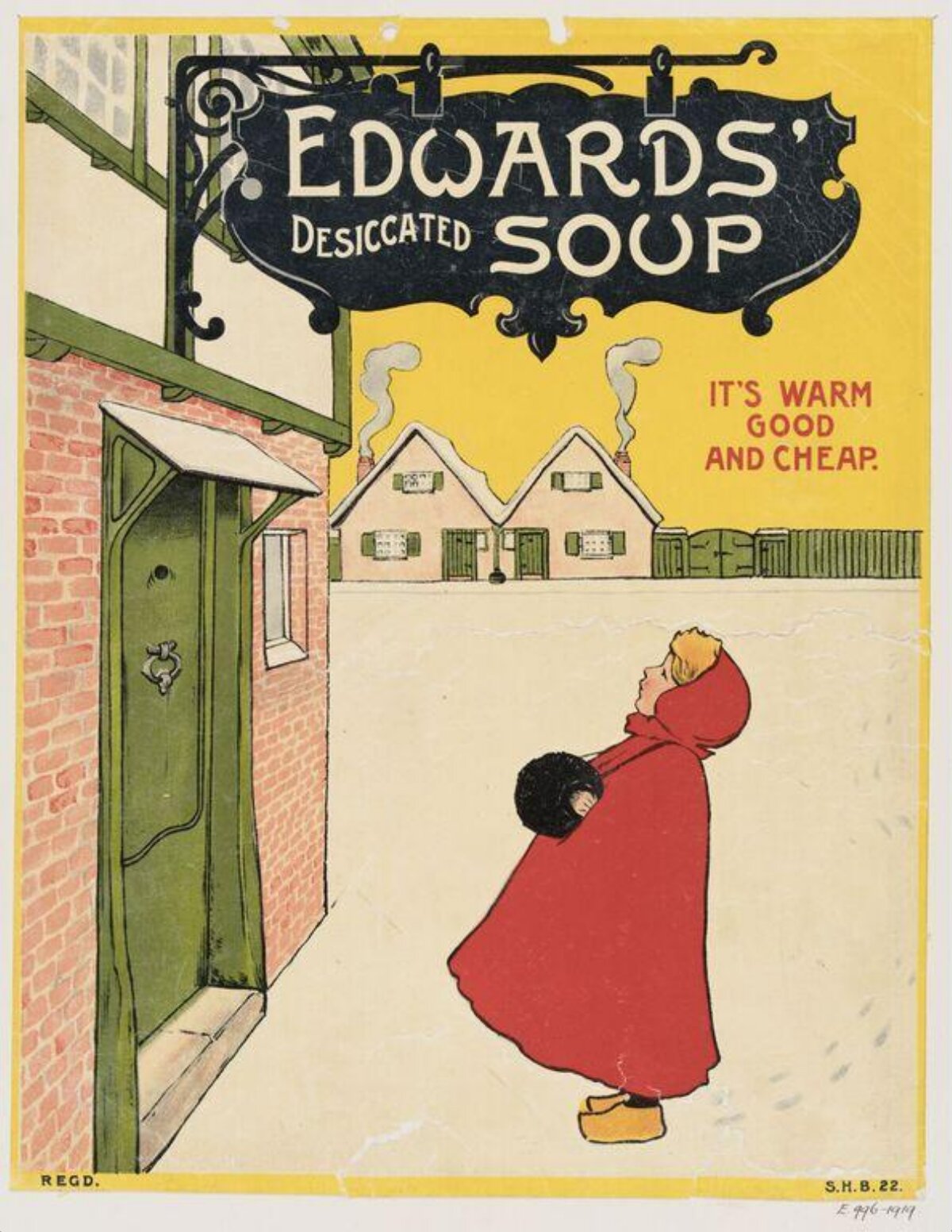 Vintage Edwards' Desiccated Soup Advertisement