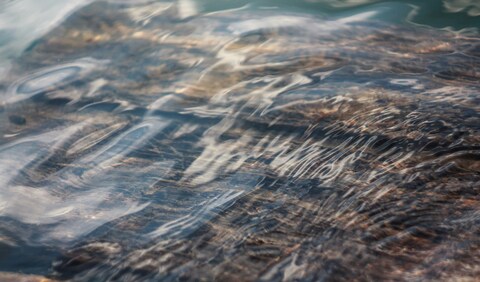 Shallow Clear Flowing Water