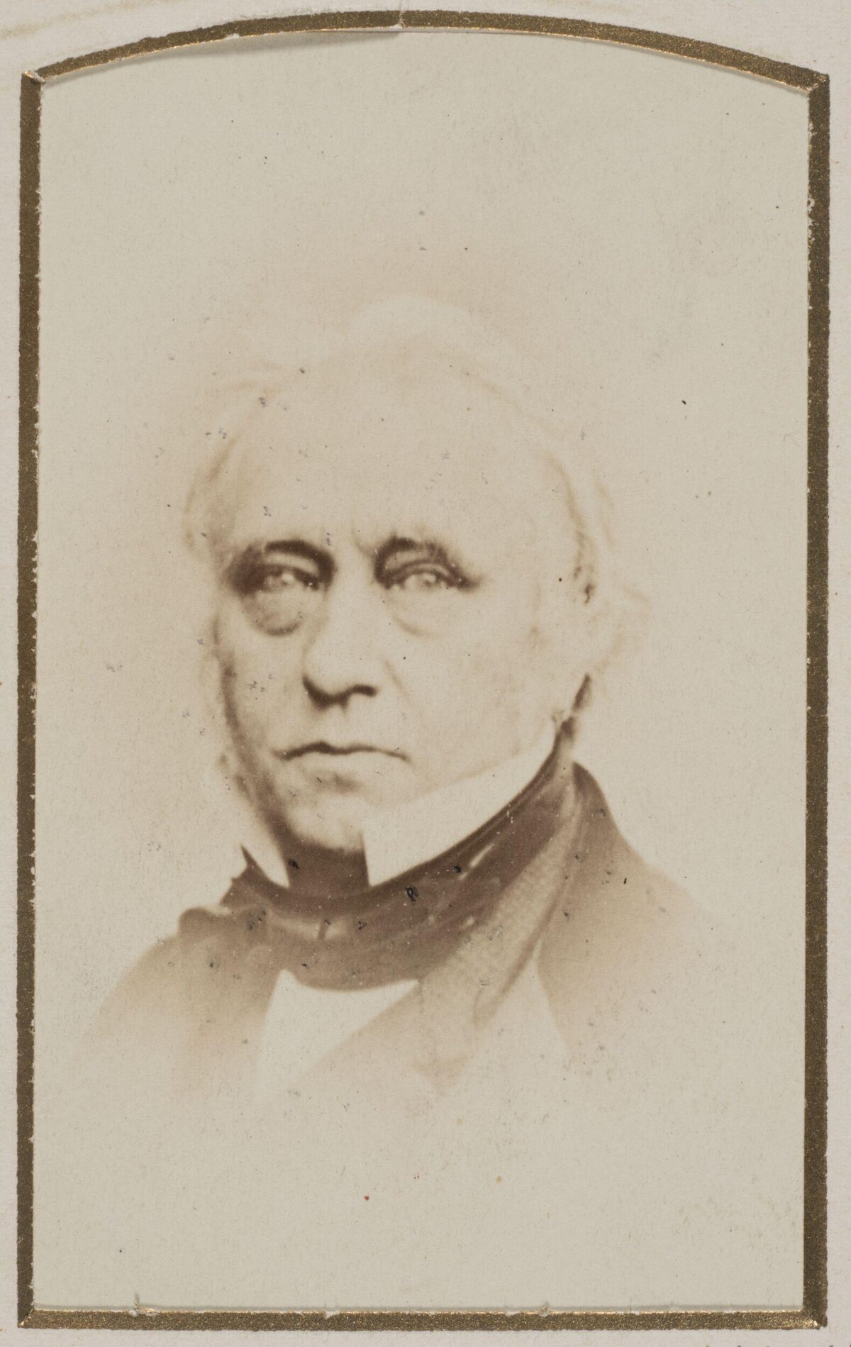 Vintage Gentleman Bust Portrait