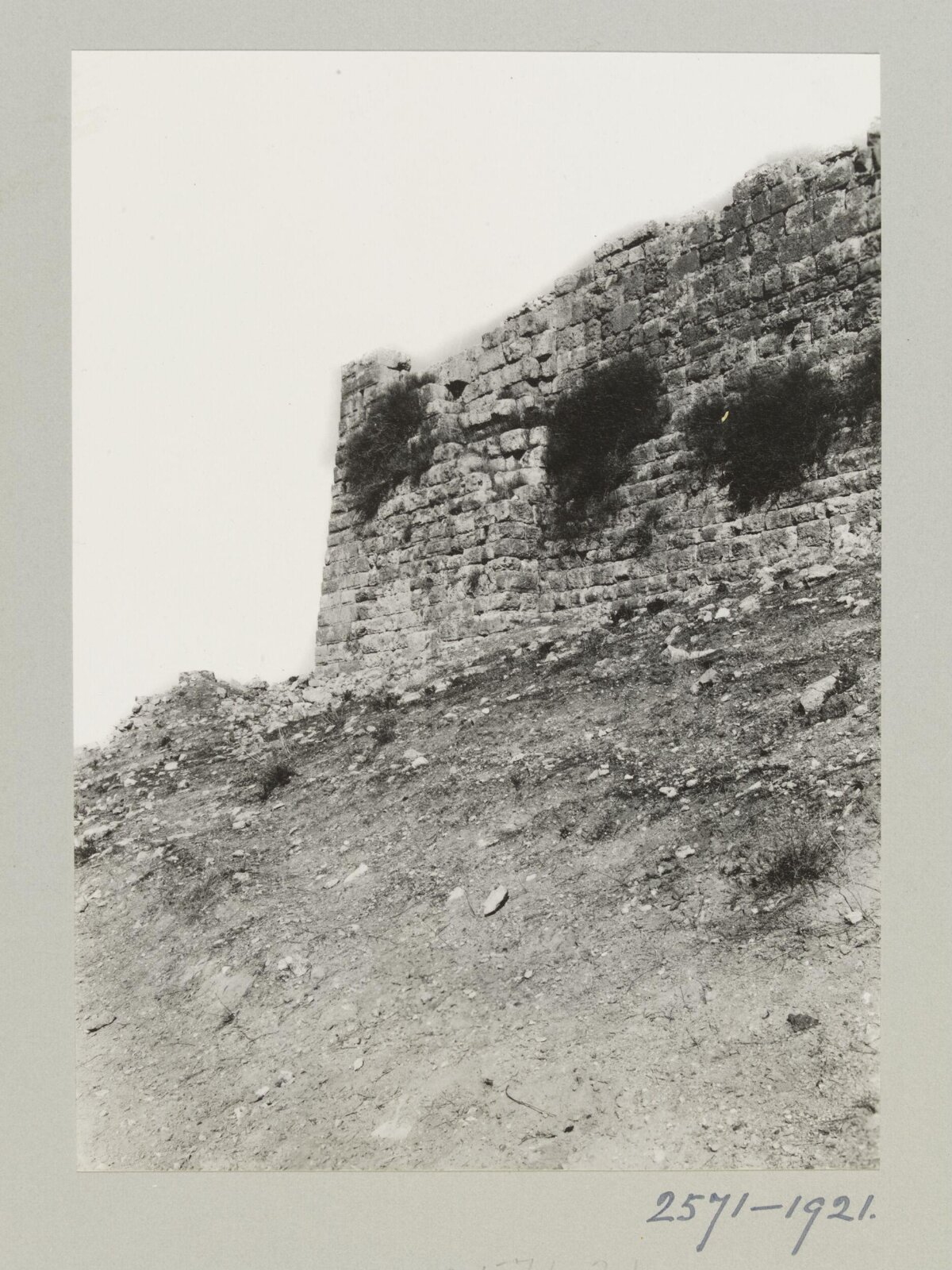 Ancient Fortress Wall Ruins