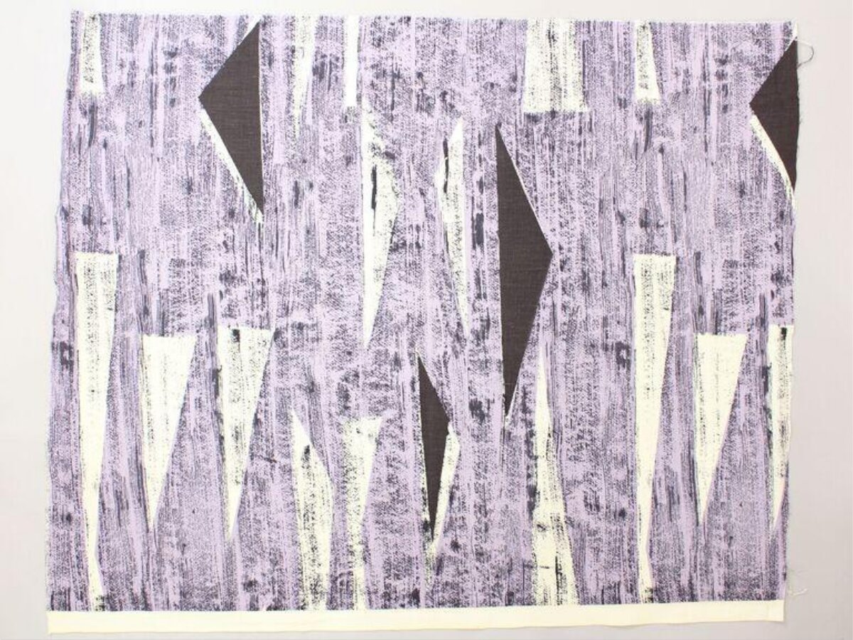 Abstract Geometric Patterned Fabric