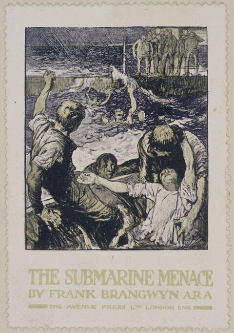 The Submarine Menace Illustration