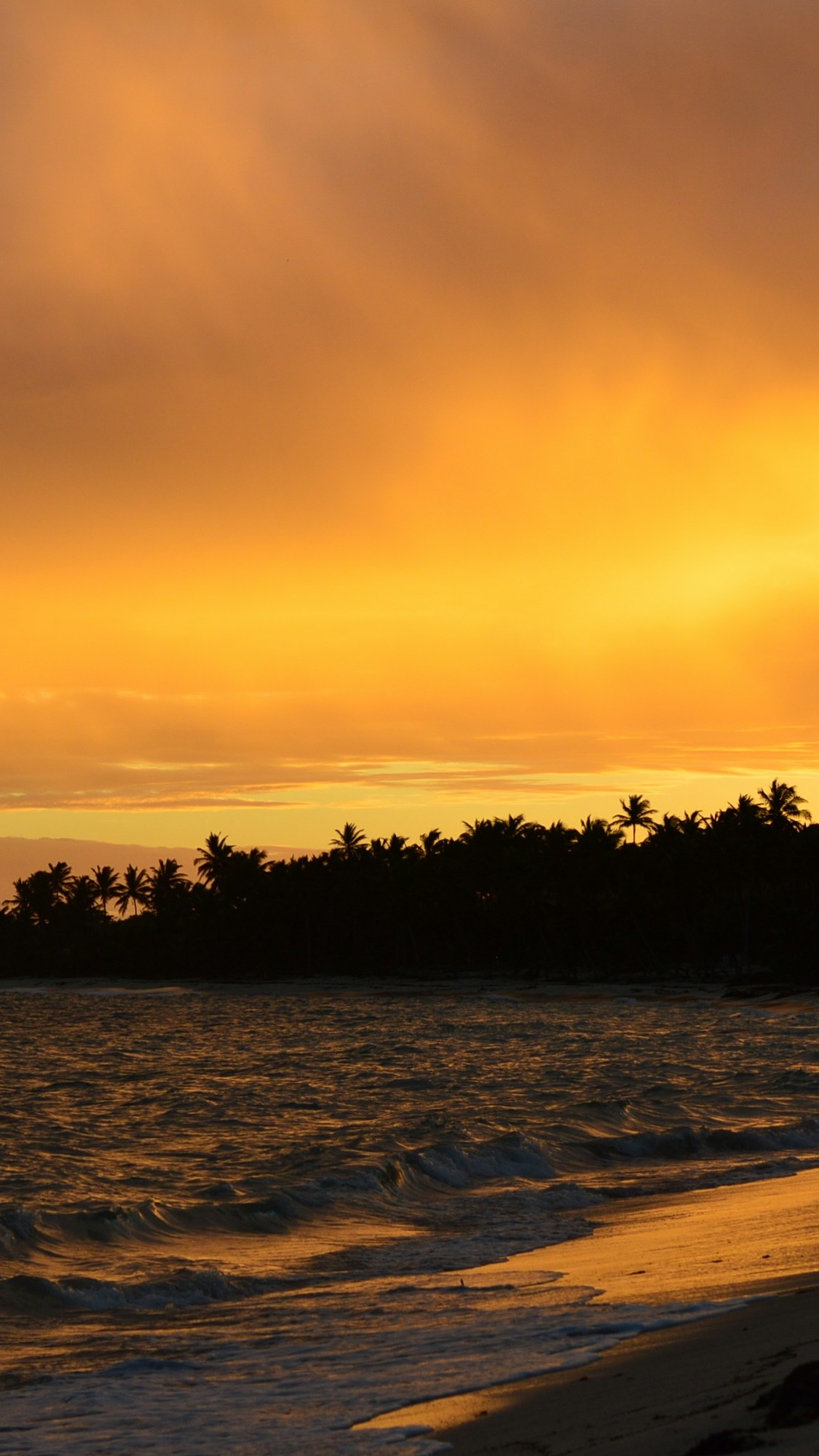 Tropical Beach Sunset
