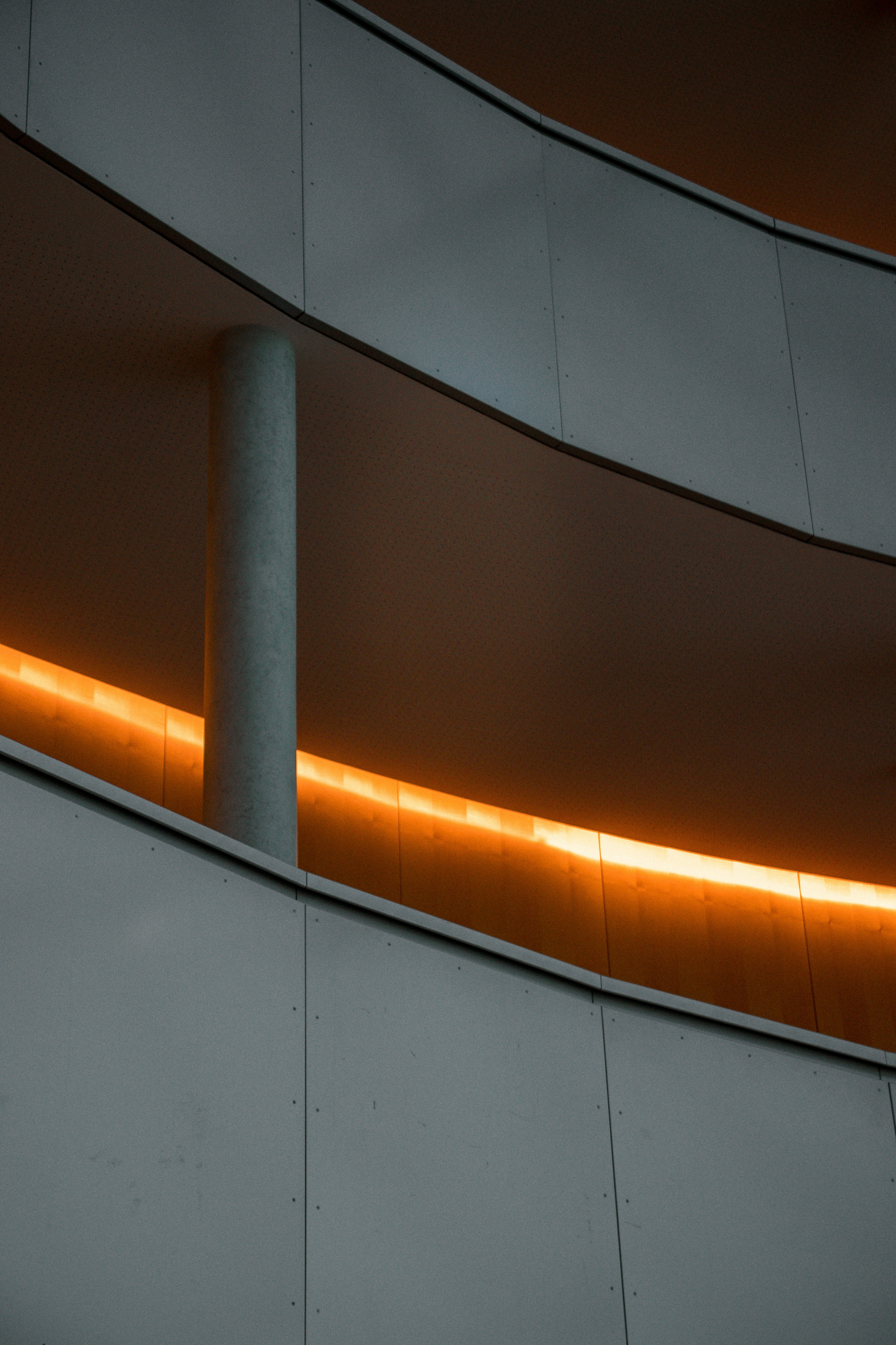Curved Modern Architectural Detail