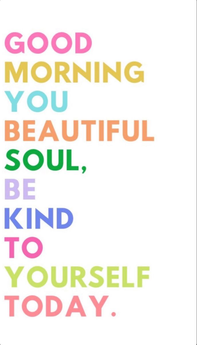 Good Morning Positive Quote