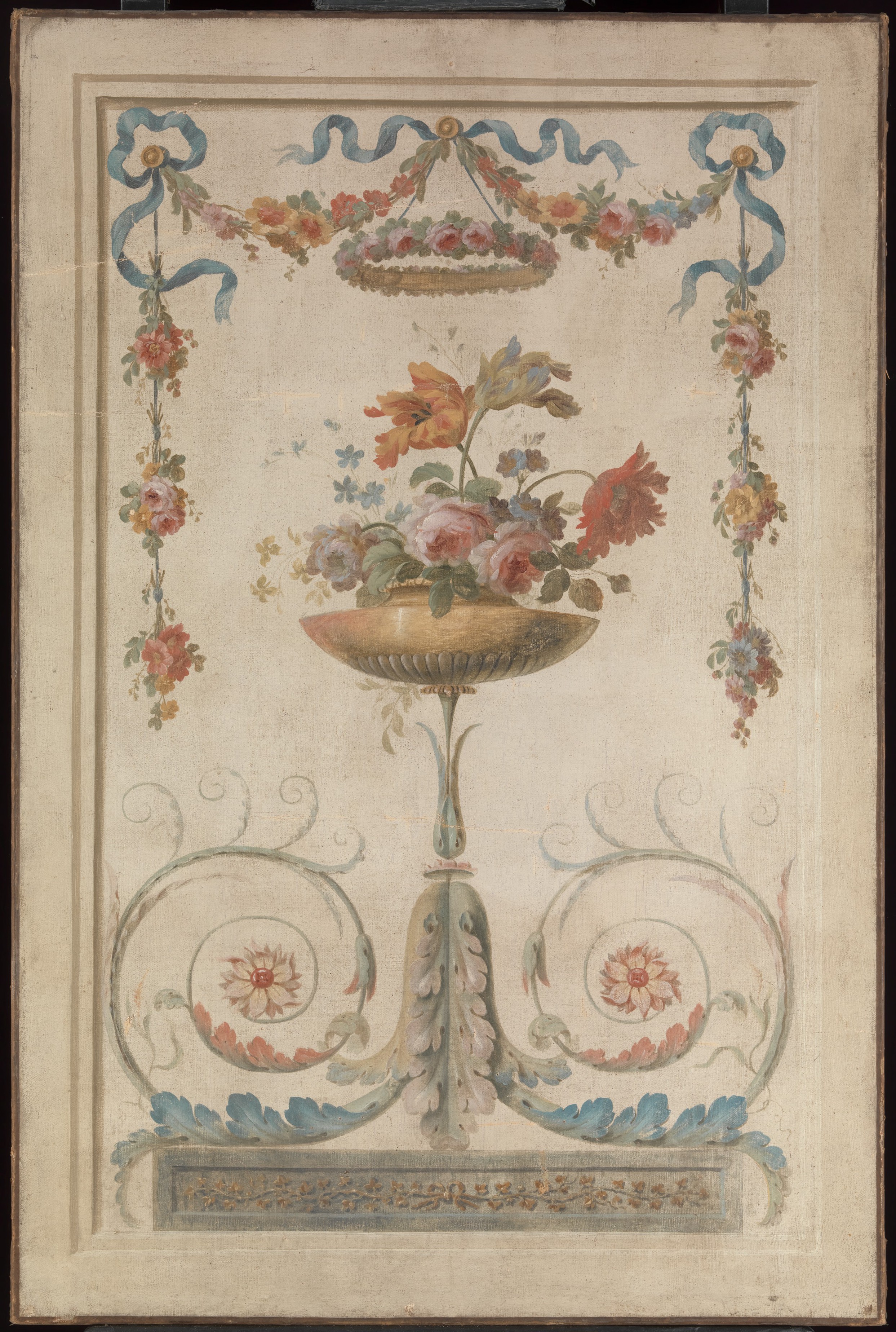 Decorative Floral Still Life Painting