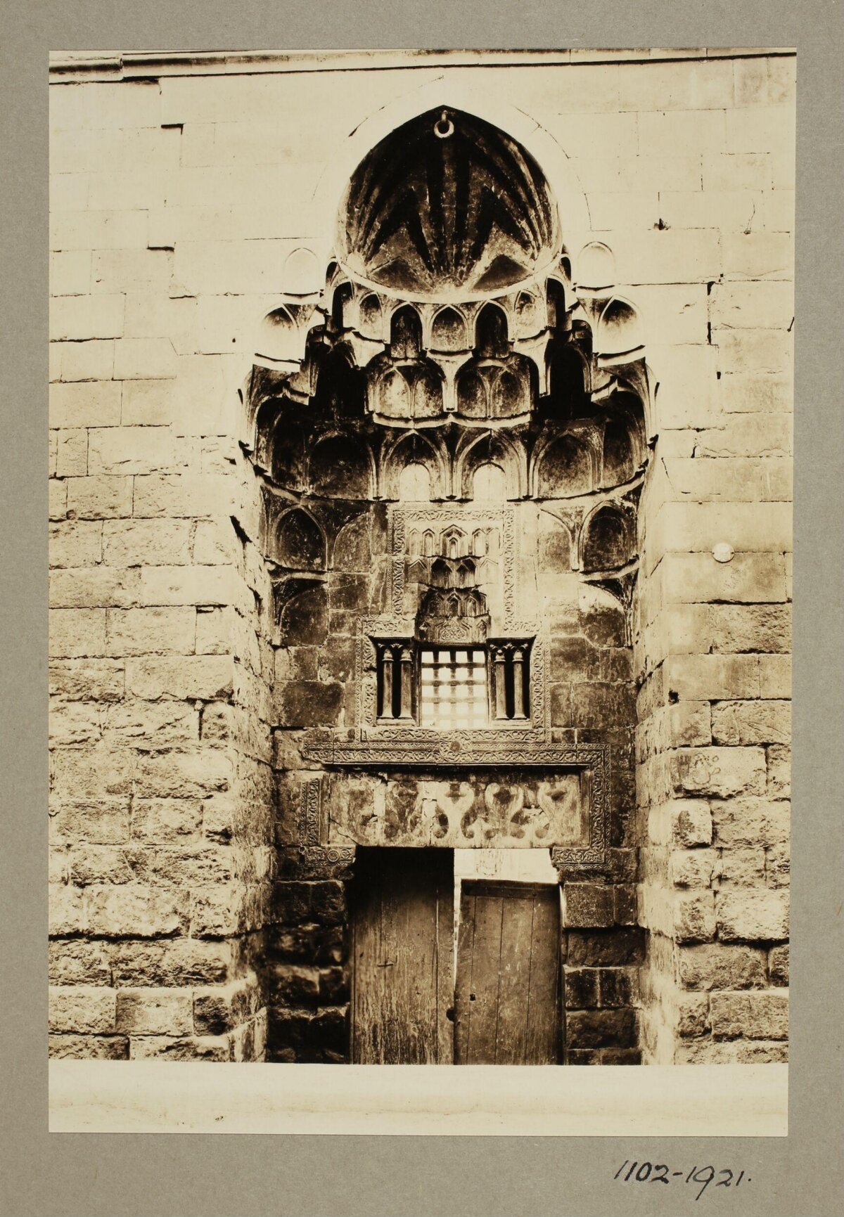 Ornate Historic Stone Entrance