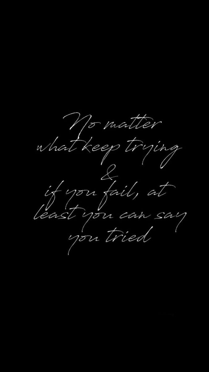 Keep Trying Inspirational Quote