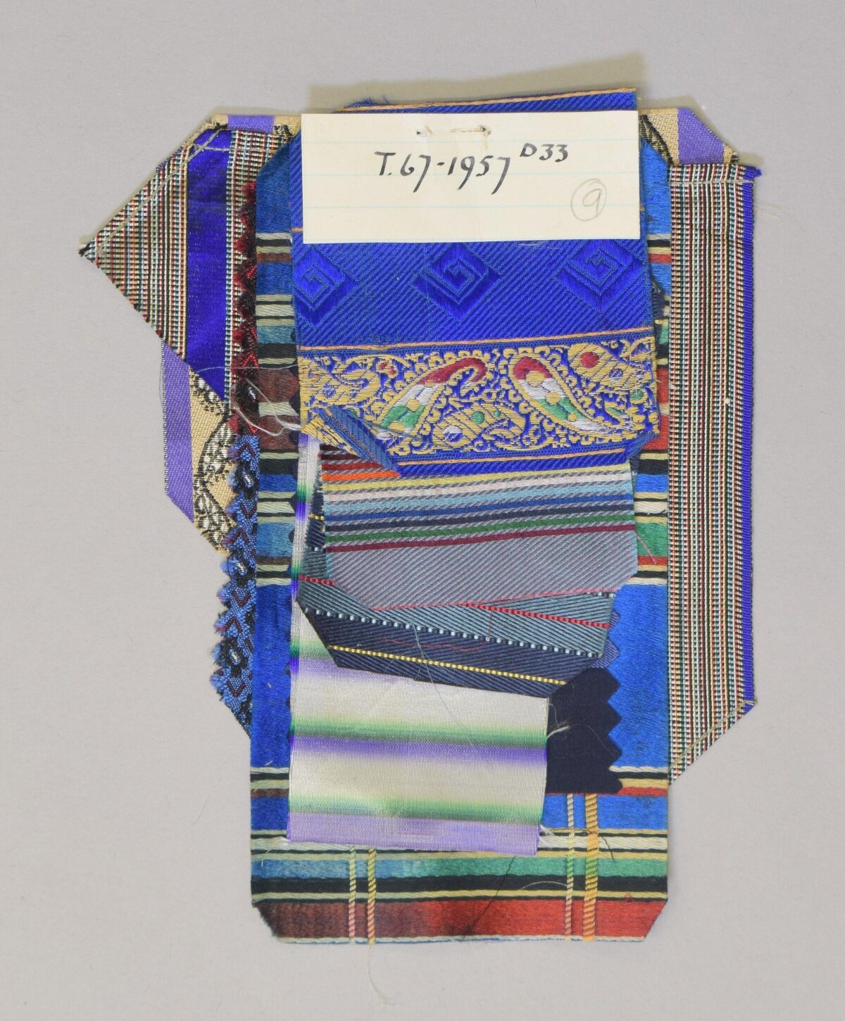 Cataloged Woven Fabric Swatches