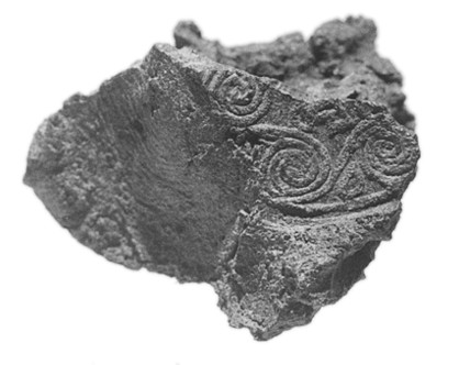 Carved Ancient Stone Artifact Fragment