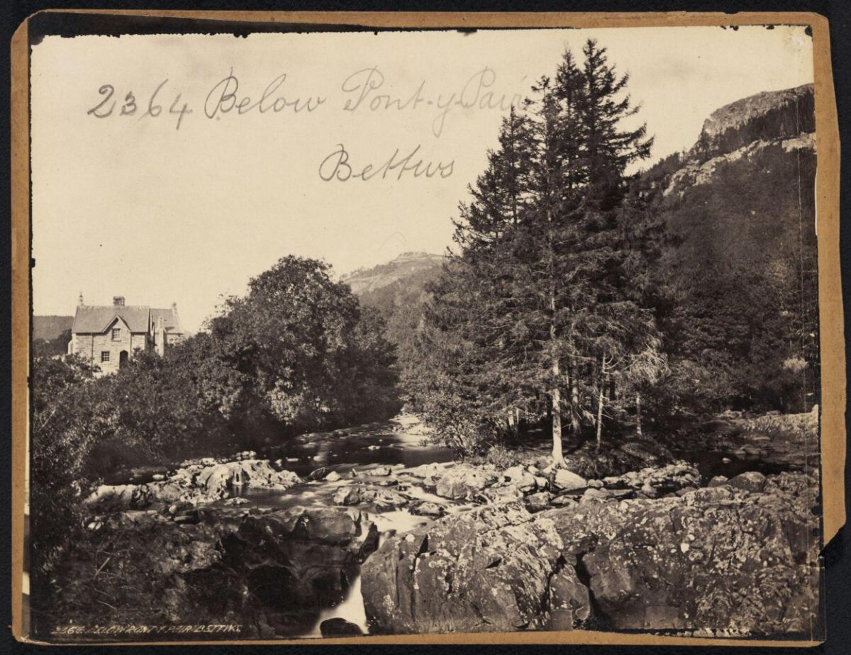 Below Pont-y-Pair Bettws River Landscape