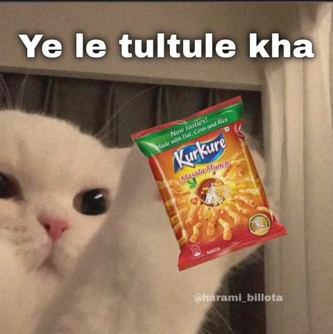 Ye Le Tultule Kha Kurkure Meme