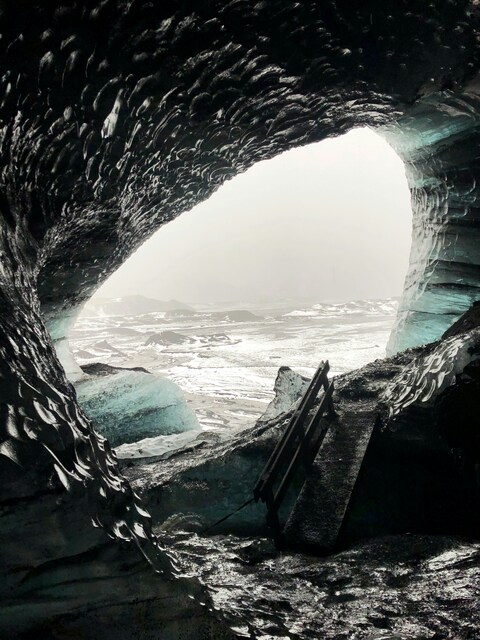 View from Ice Cave Entrance