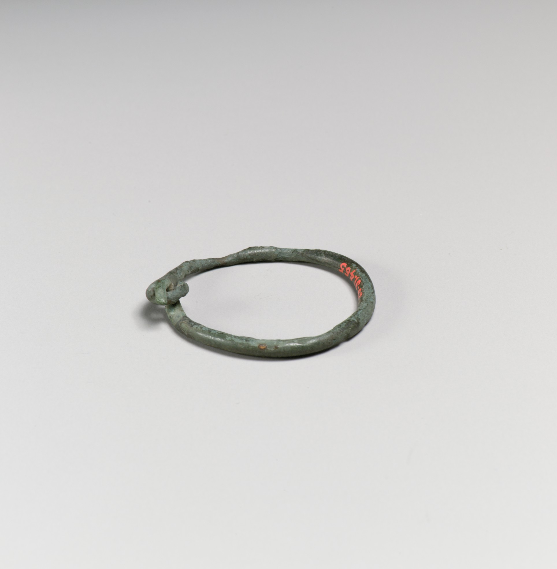 Ancient Bronze Ring Artifact