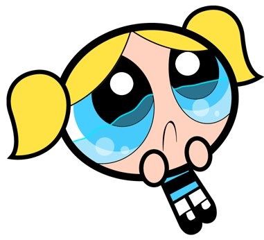 Surprised Bubbles from Powerpuff Girls