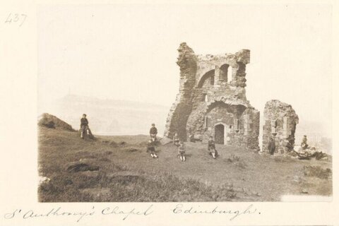 St Anthony's Chapel Ruins Edinburgh