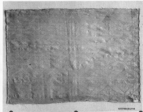 Antique Patterned Textile Fragment